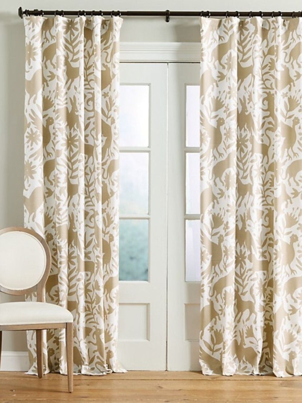 Ballard Designs Otomi Drapery Panels (3)